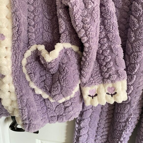 Fleece Fuzzy PJs - Picture 2 of 7